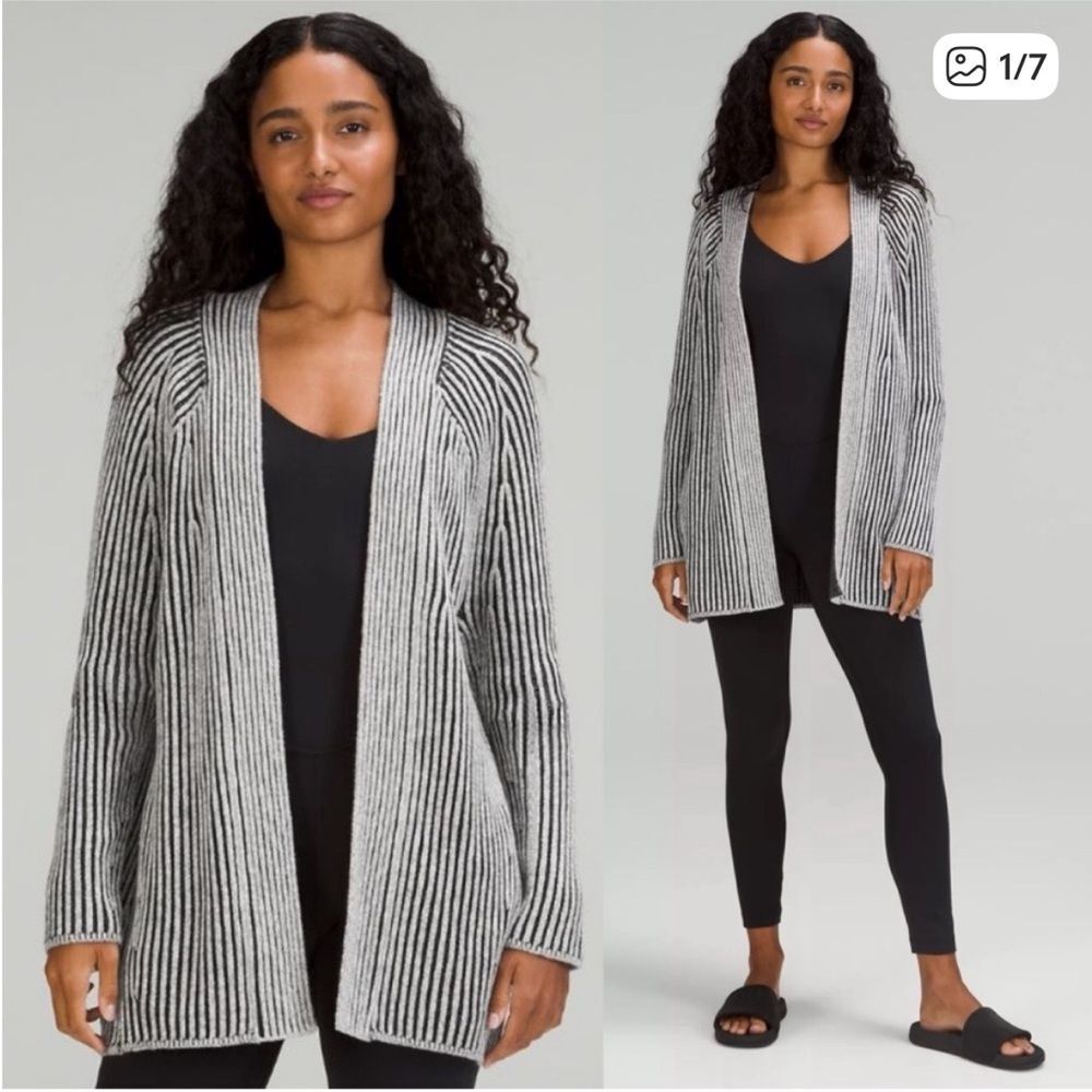 Lululemon | Cotton-Cashmere Blend Sweater Wrap